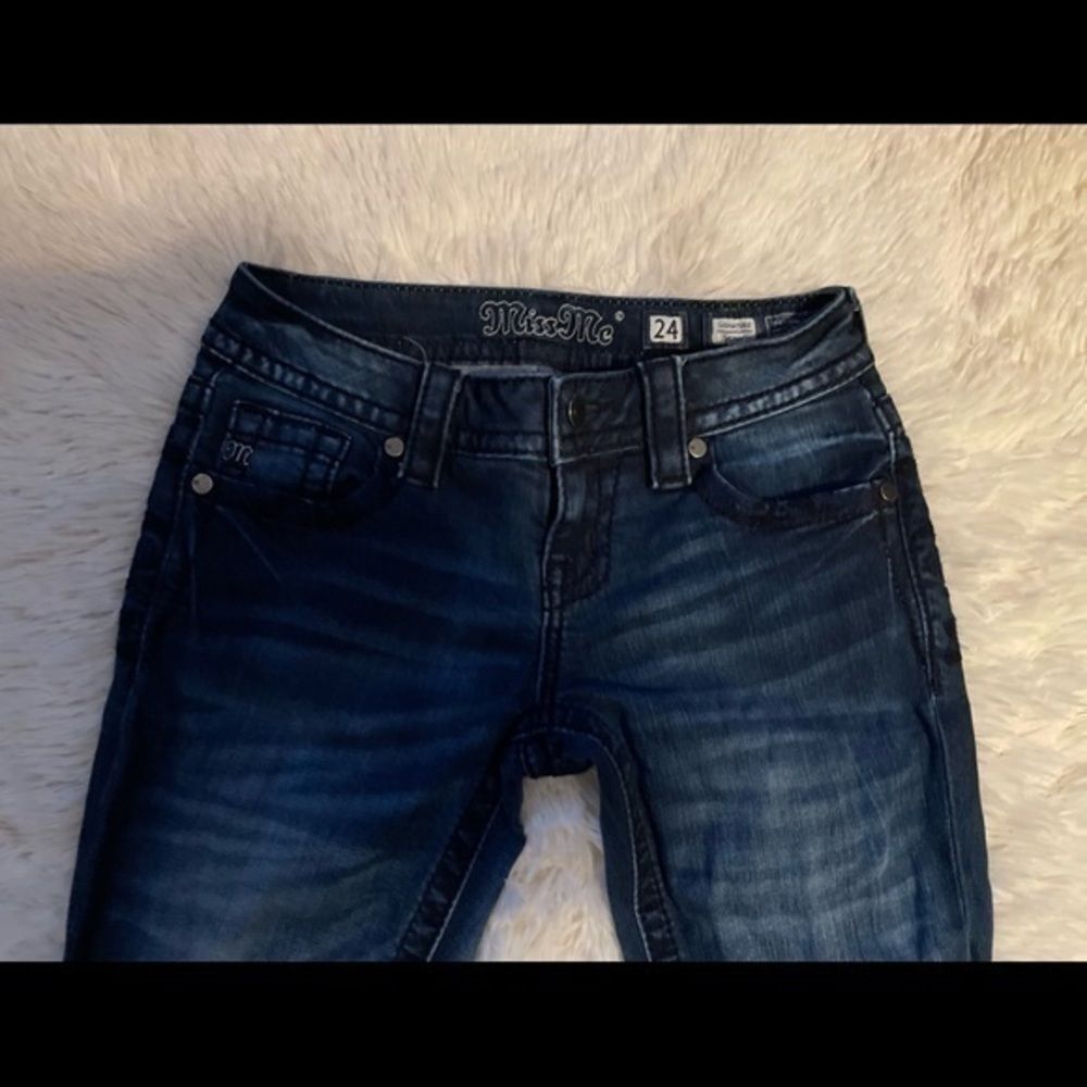 Miss Me signature skinny jeans size 24 - Picture 4 of 10